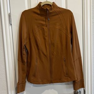 EUC Lululemon Define jacket copper brown